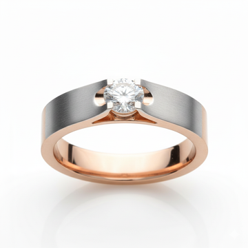 The Sentinel Bicolor Diamond Ring