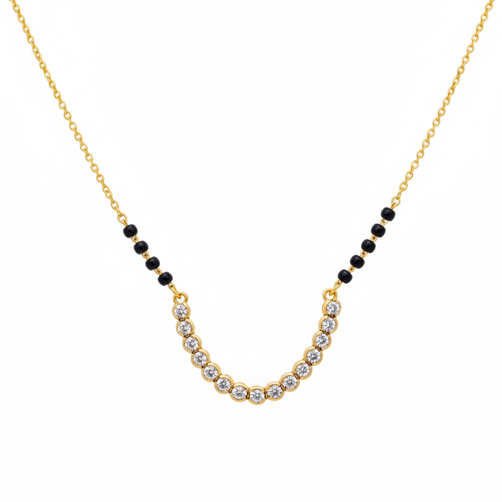 The Eterna Glow Lab Grown Diamond Mangalsutra