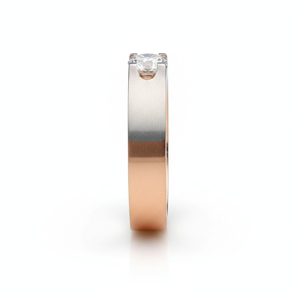 The Sentinel Bicolor Diamond Ring
