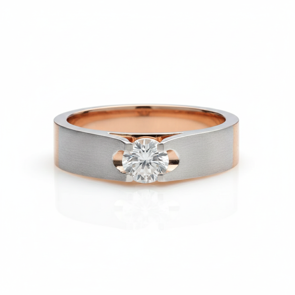 The Sentinel Bicolor Diamond Ring