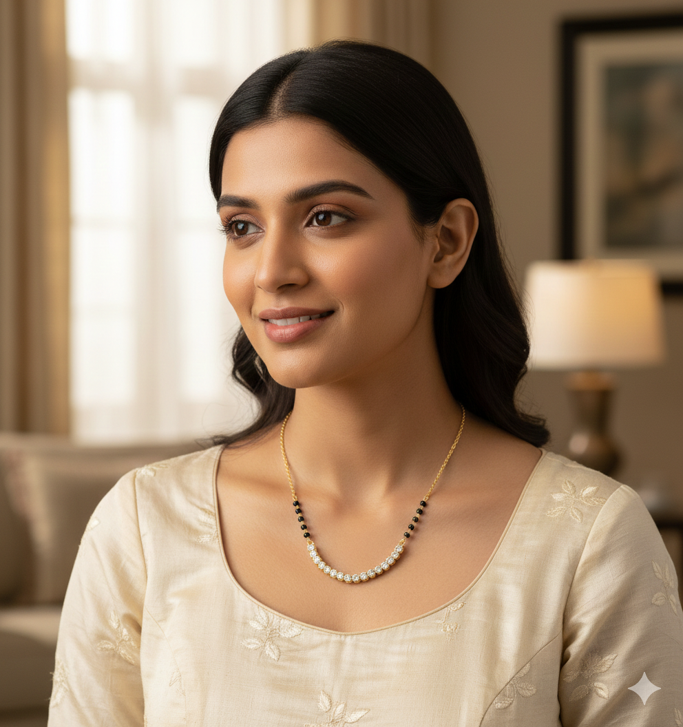The Eterna Glow Diamond Mangalsutra