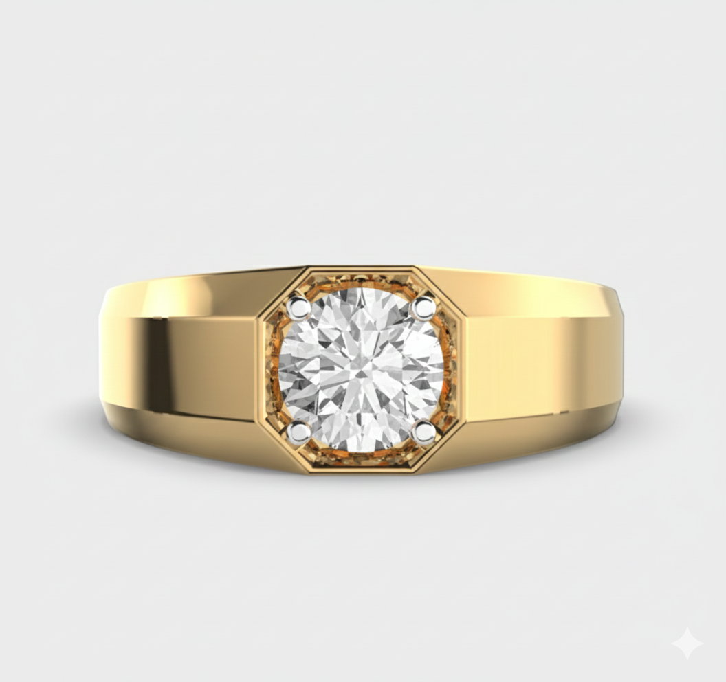 The Confluence Lab Grown Diamond Band