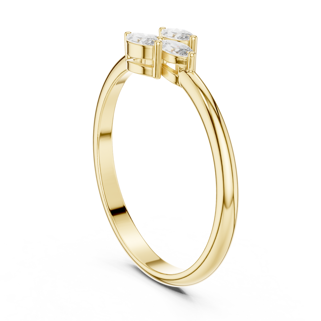 Enchanting Marquise Diamond Lab Grown Diamond Ring