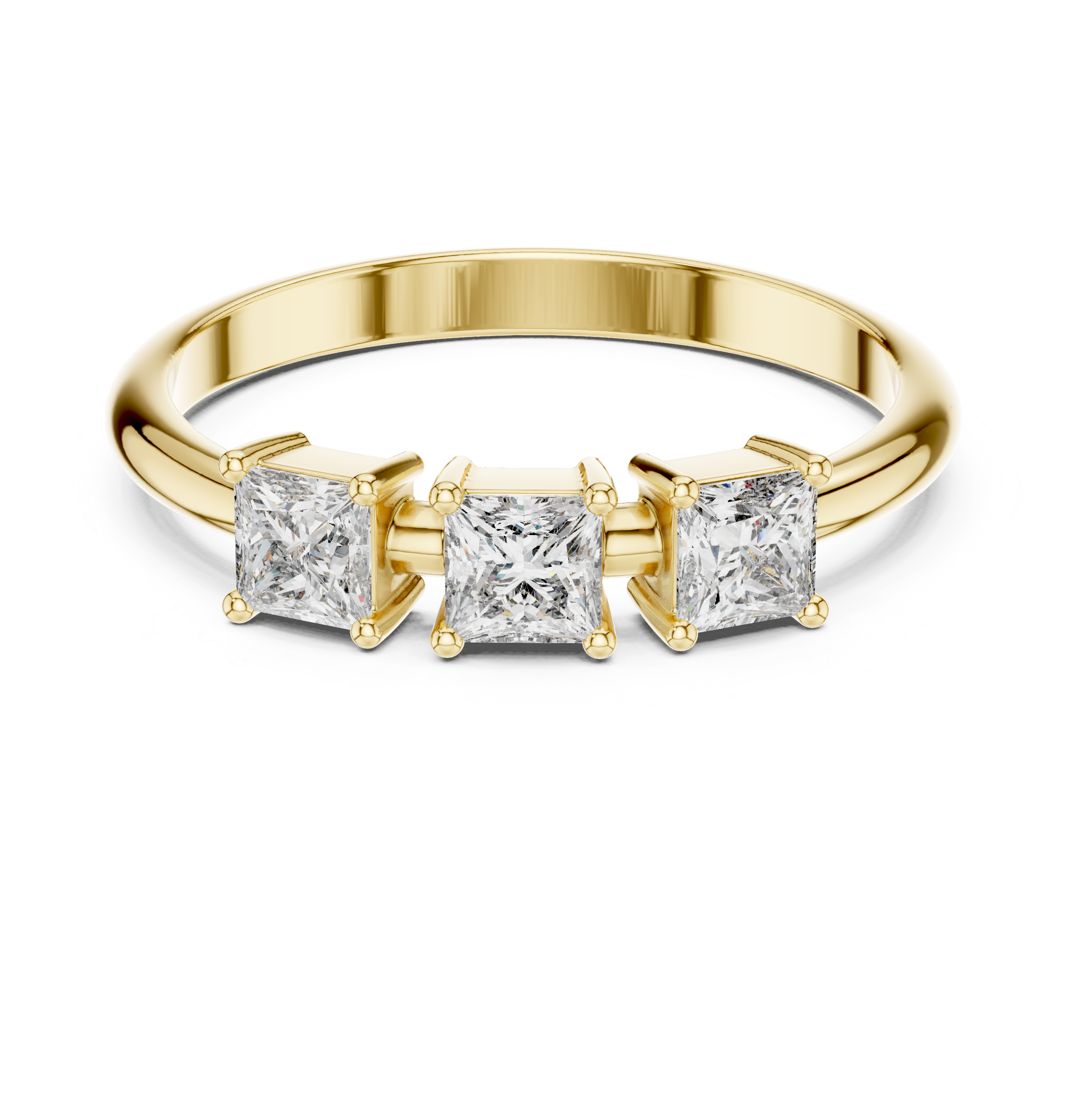 Princess Diamond Majesty Lab Grown Diamond Ring