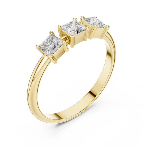Princess Diamond Majesty Lab Grown Diamond Ring