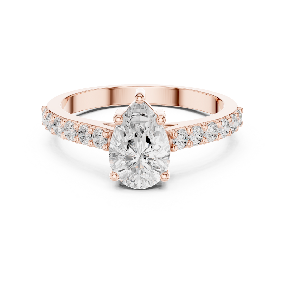 Timeless 0.8 ct Round Diamond Solitaire Lab Grown Diamond Ring