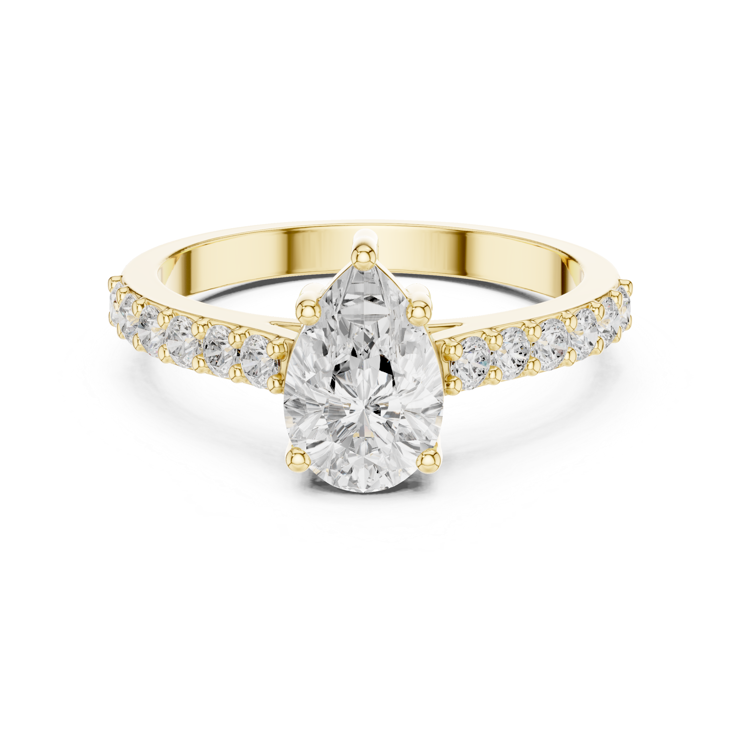 Timeless 0.8 ct Round Diamond Solitaire Lab Grown Diamond Ring