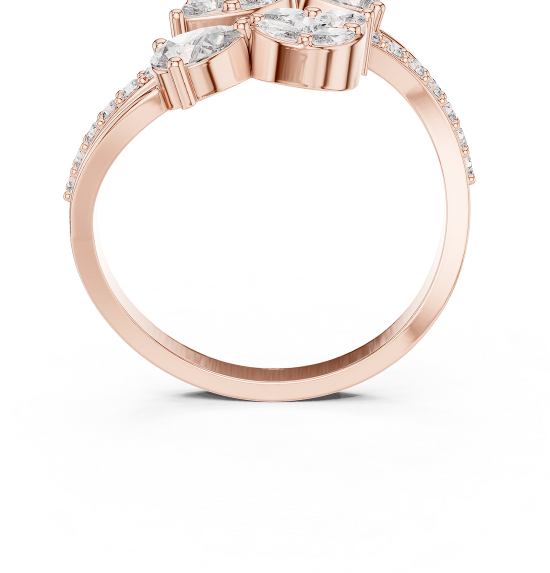 Multi-Shape Diamond Symphony Lab Grown Diamond Ring