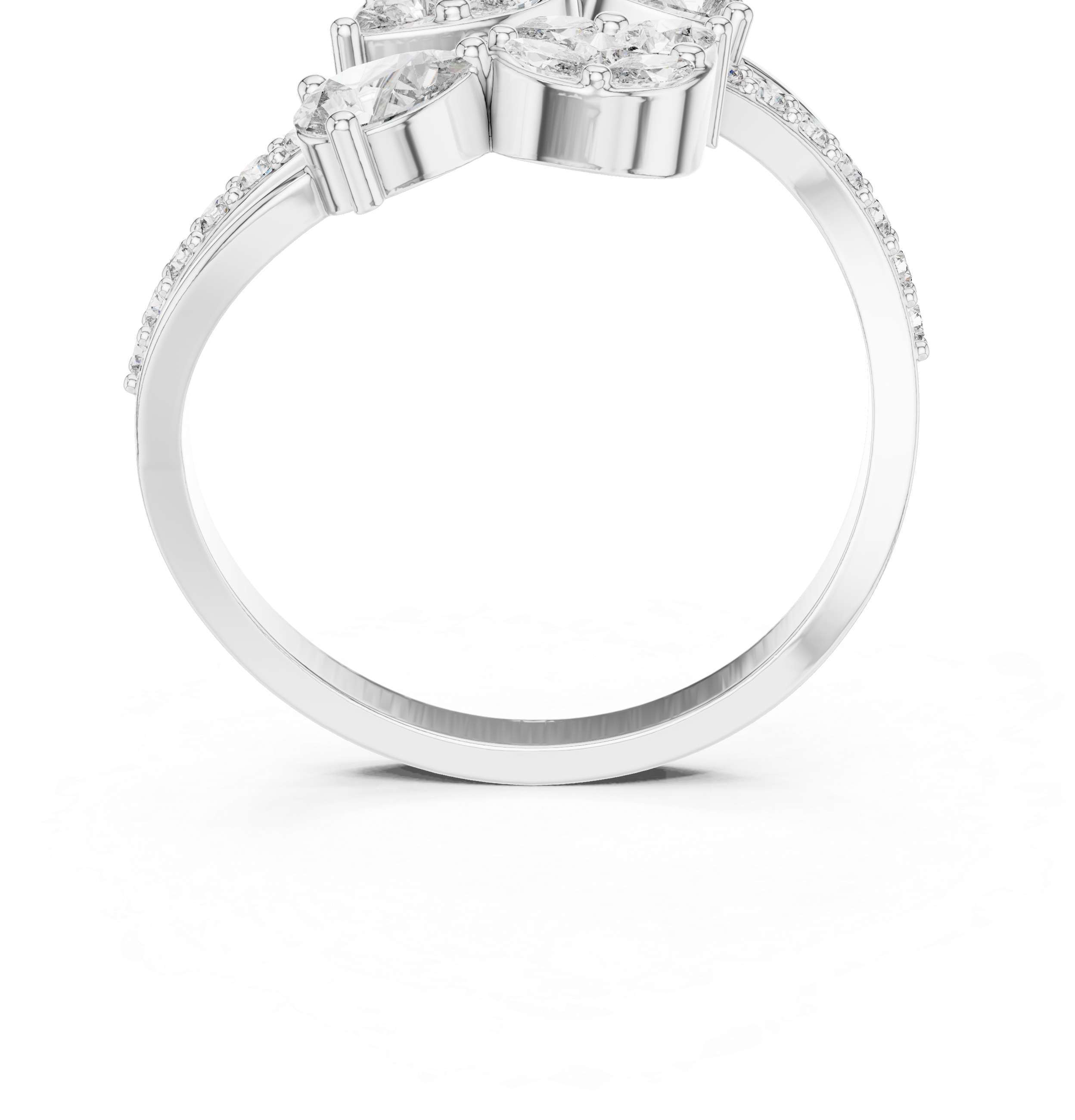 Multi-Shape Diamond Symphony Lab Grown Diamond Ring