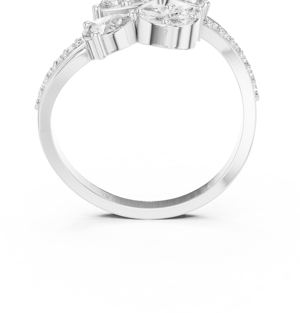 Multi-Shape Diamond Symphony Lab Grown Diamond Ring