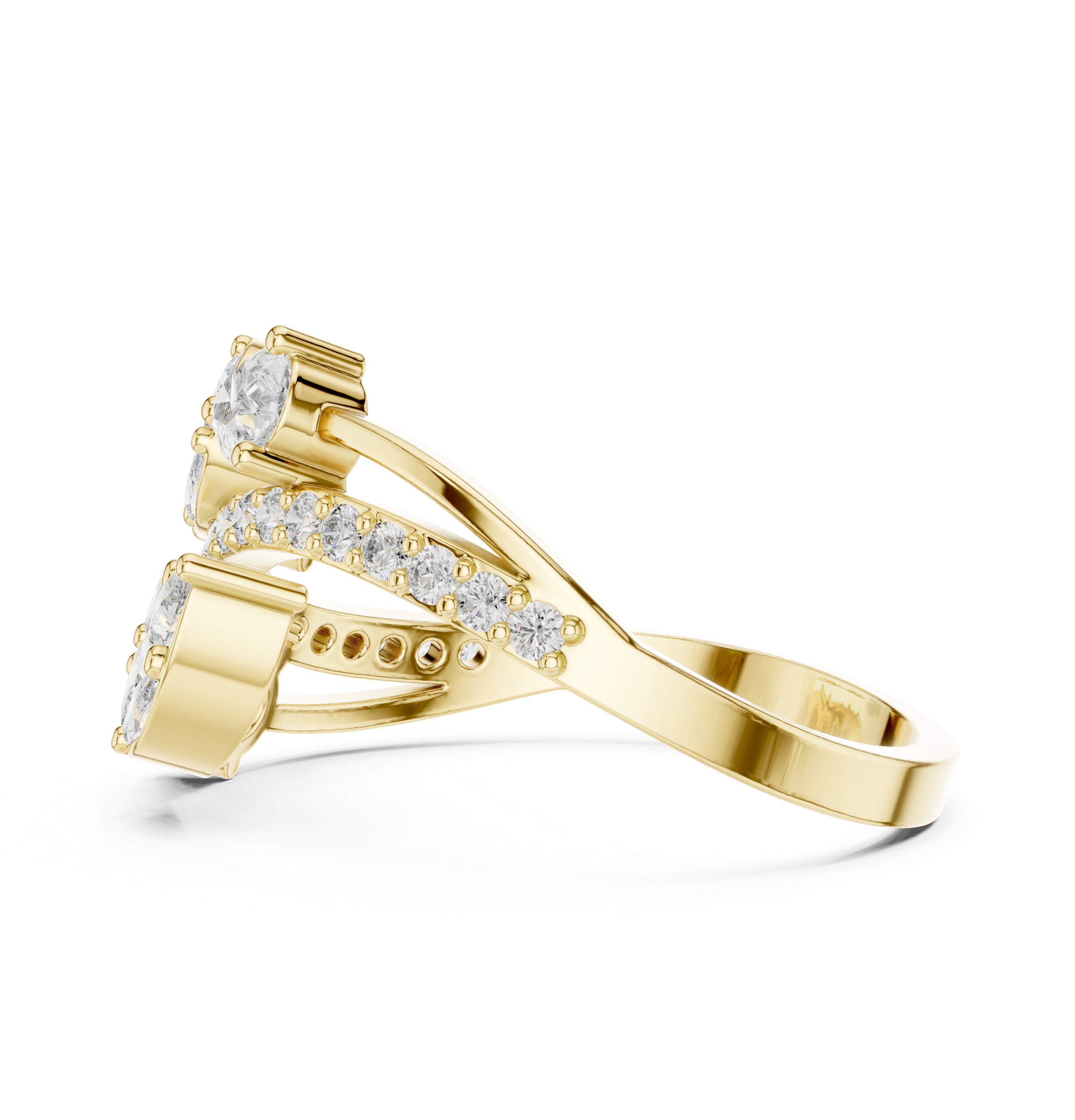 Multi-Shape Diamond Symphony Lab Grown Diamond Ring
