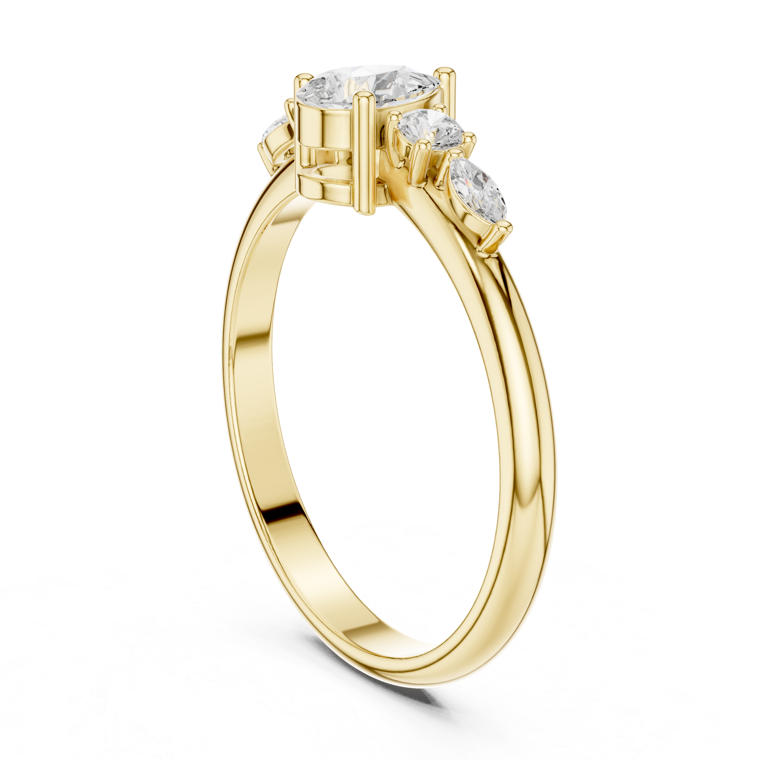 Harmonious Diamond Medley Lab Grown Diamond Ring