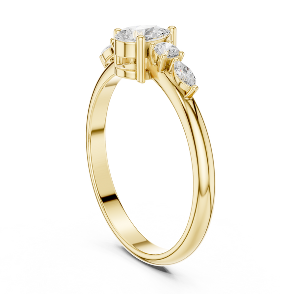 Harmonious Diamond Medley Lab Grown Diamond Ring