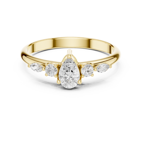 Harmonious Diamond Medley Lab Grown Diamond Ring