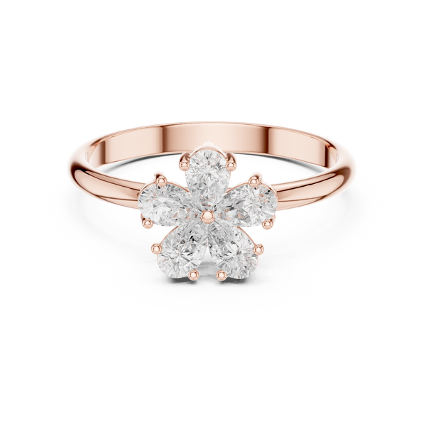 Pear Diamond Elegance Lab Grown Diamond Ring