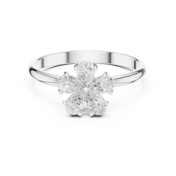 Pear Diamond Elegance Lab Grown Diamond Ring