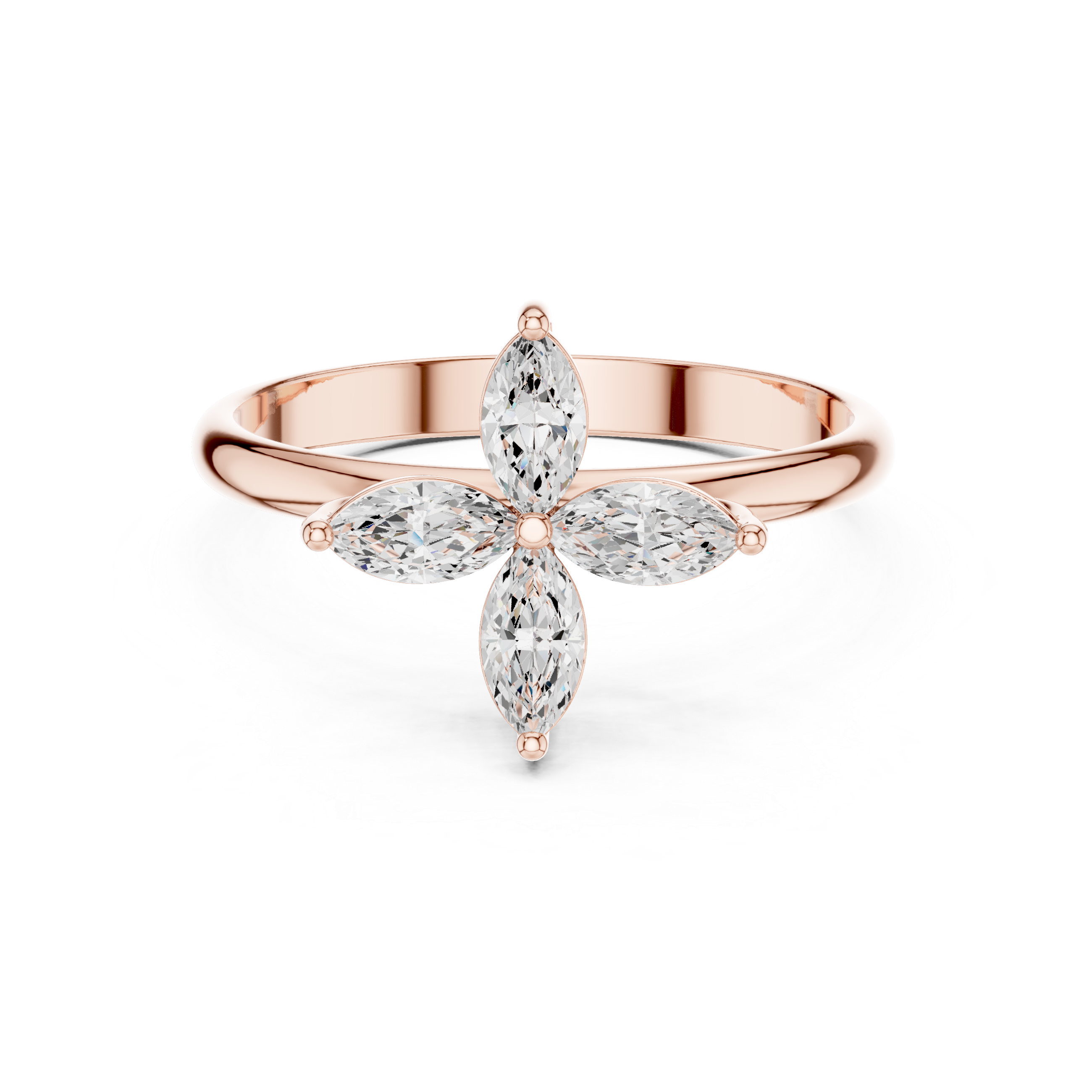 Celestial Marquise Diamond Lab Grown Diamond Ring