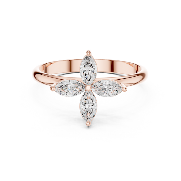Celestial Marquise Diamond Lab Grown Diamond Ring