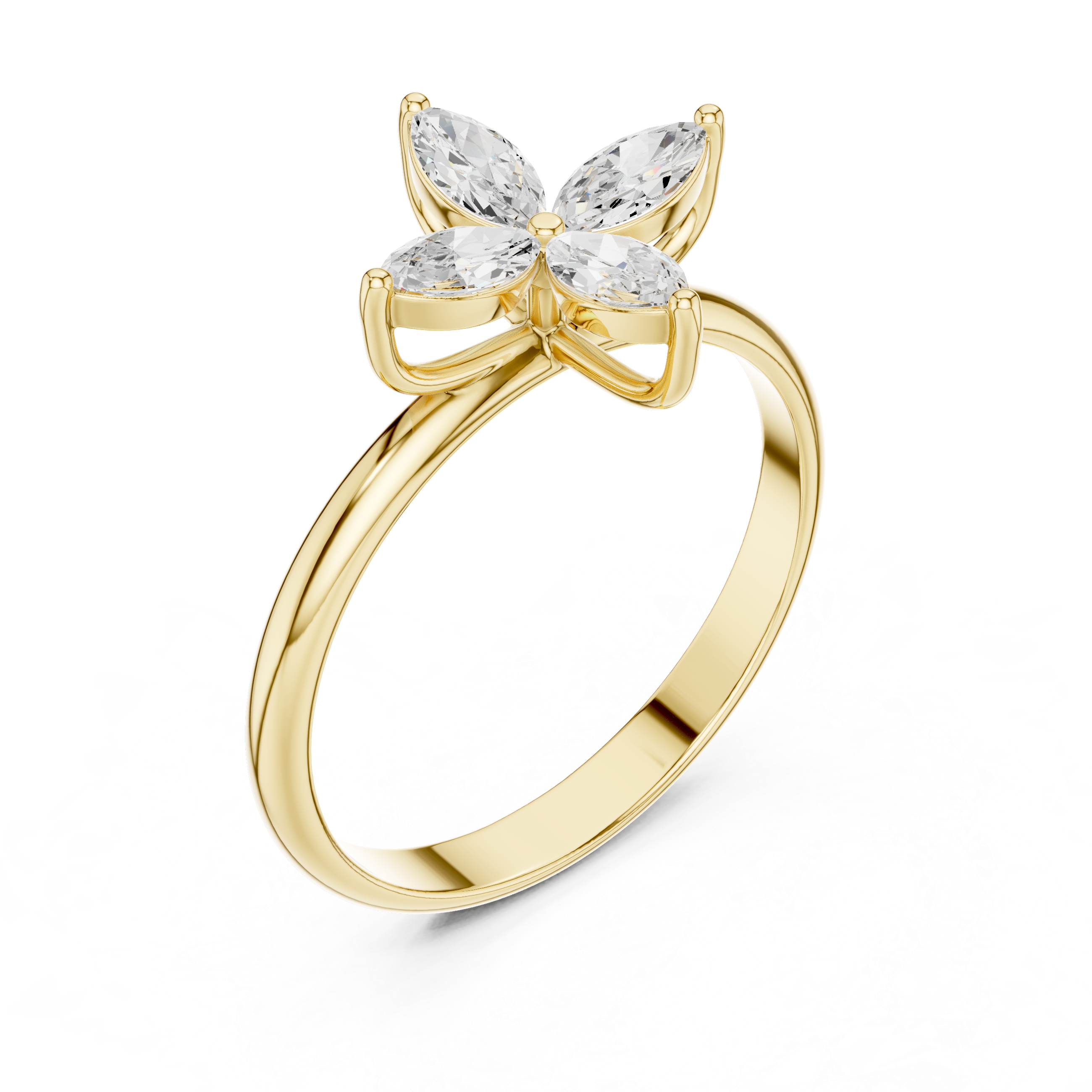 Celestial Marquise Diamond Lab Grown Diamond Ring