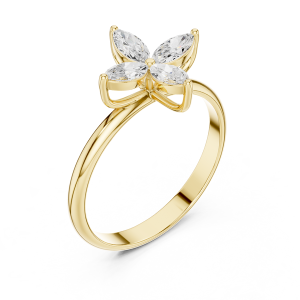 Celestial Marquise Diamond Lab Grown Diamond Ring