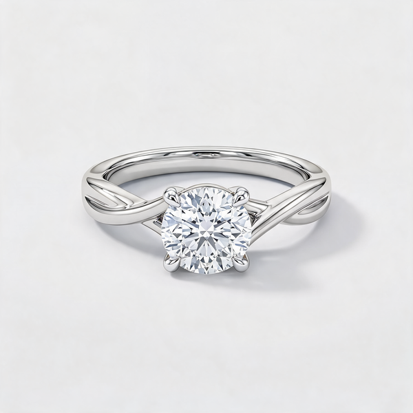 Classic Solitaire Lab Grown Diamond Ring