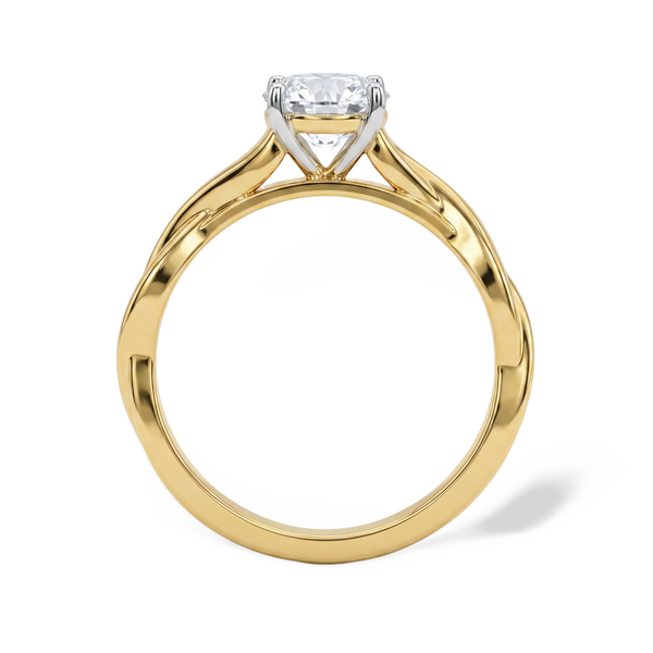 Classic Solitaire Lab Grown Diamond Ring