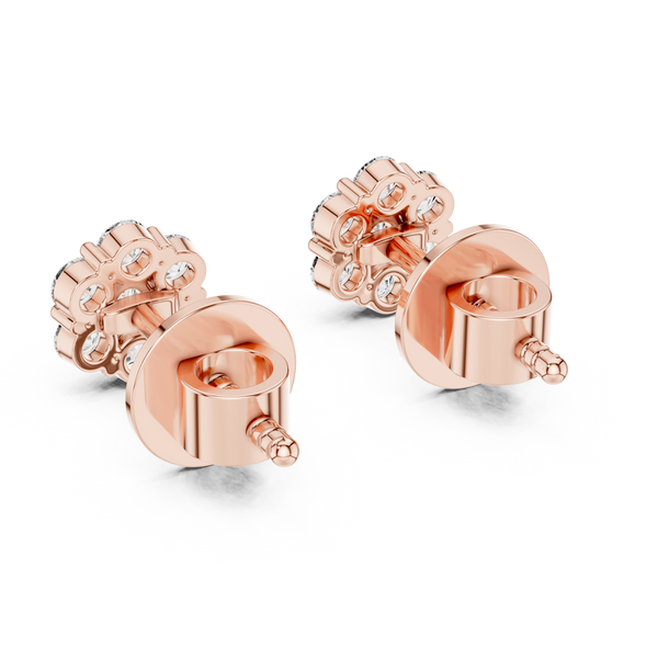 Elegant Sparkle Lab Grown Diamond Earrings