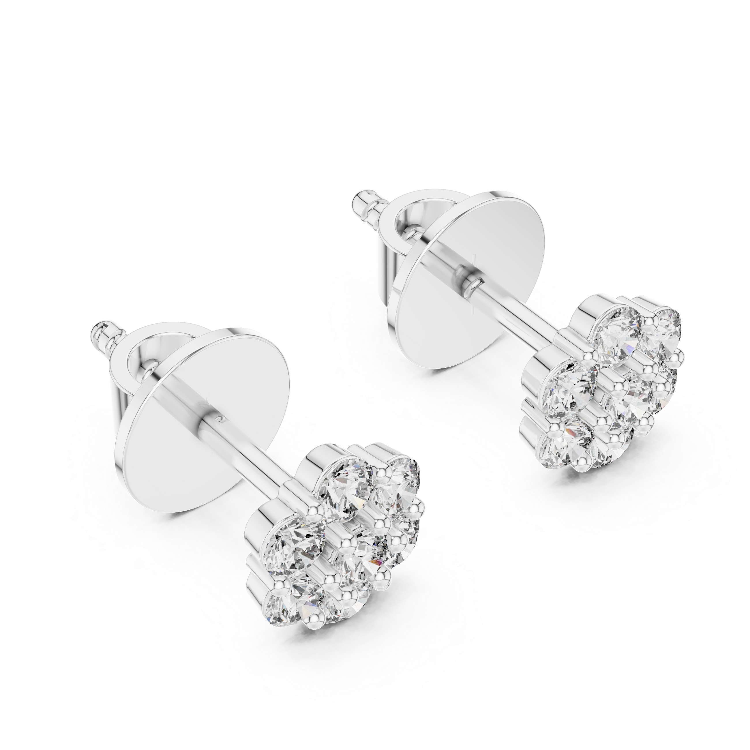 Elegant Sparkle Lab Grown Diamond Earrings