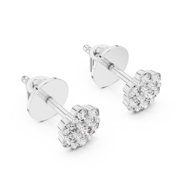 Elegant Sparkle Lab Grown Diamond Earrings