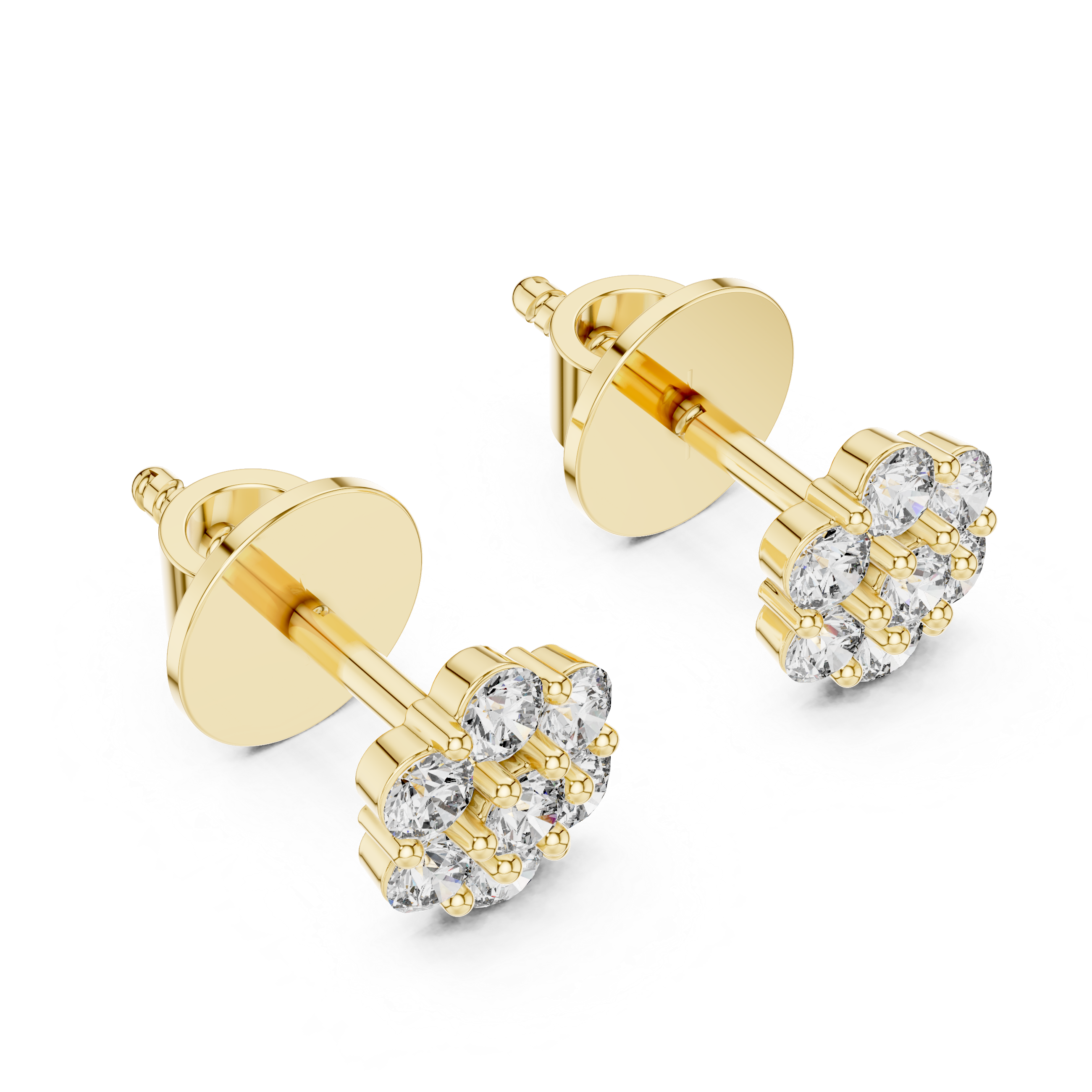 Elegant Sparkle Lab Grown Diamond Earrings