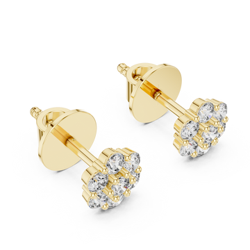 Elegant Sparkle Lab Grown Diamond Earrings
