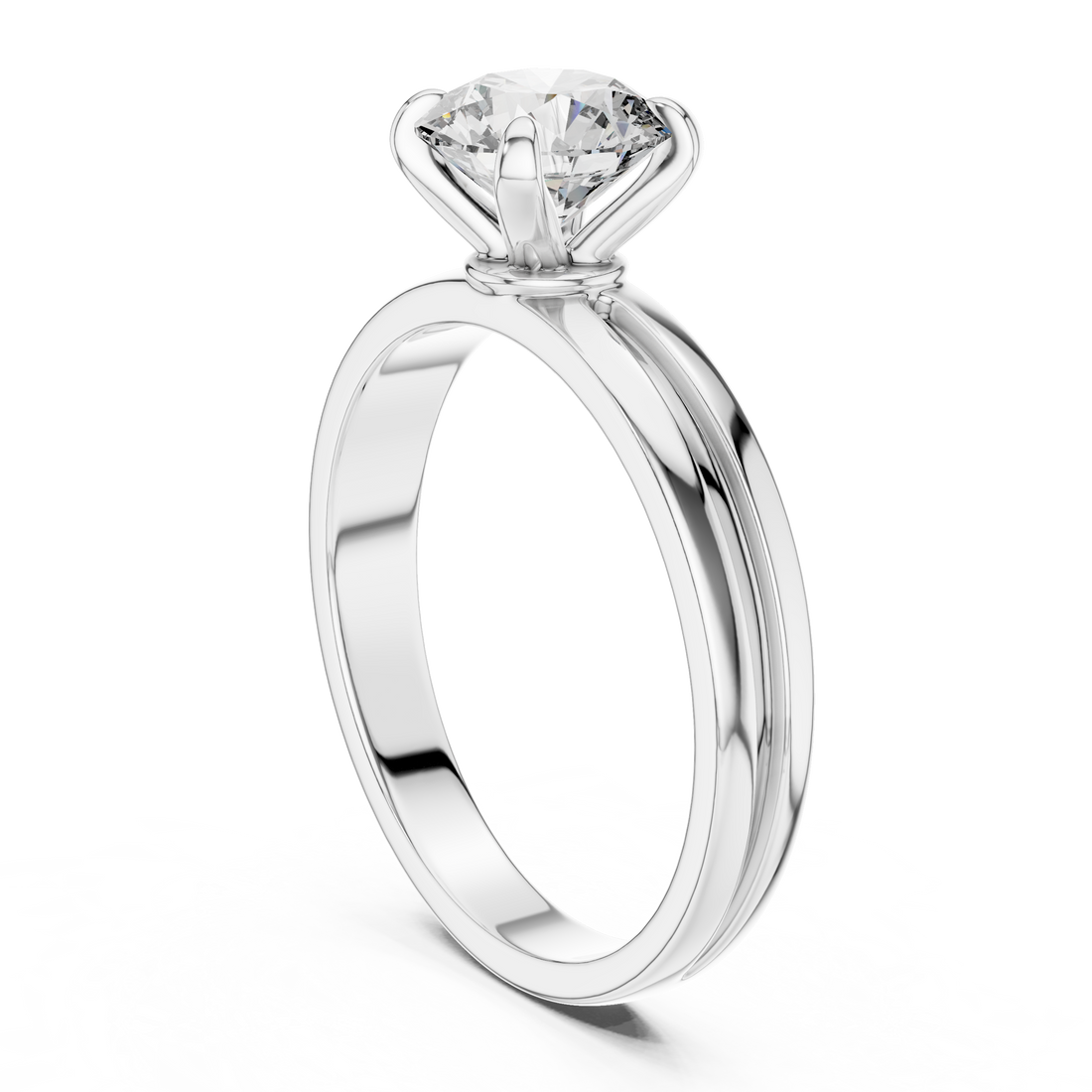 Dazzling Stone Array Lab Grown Diamond Ring