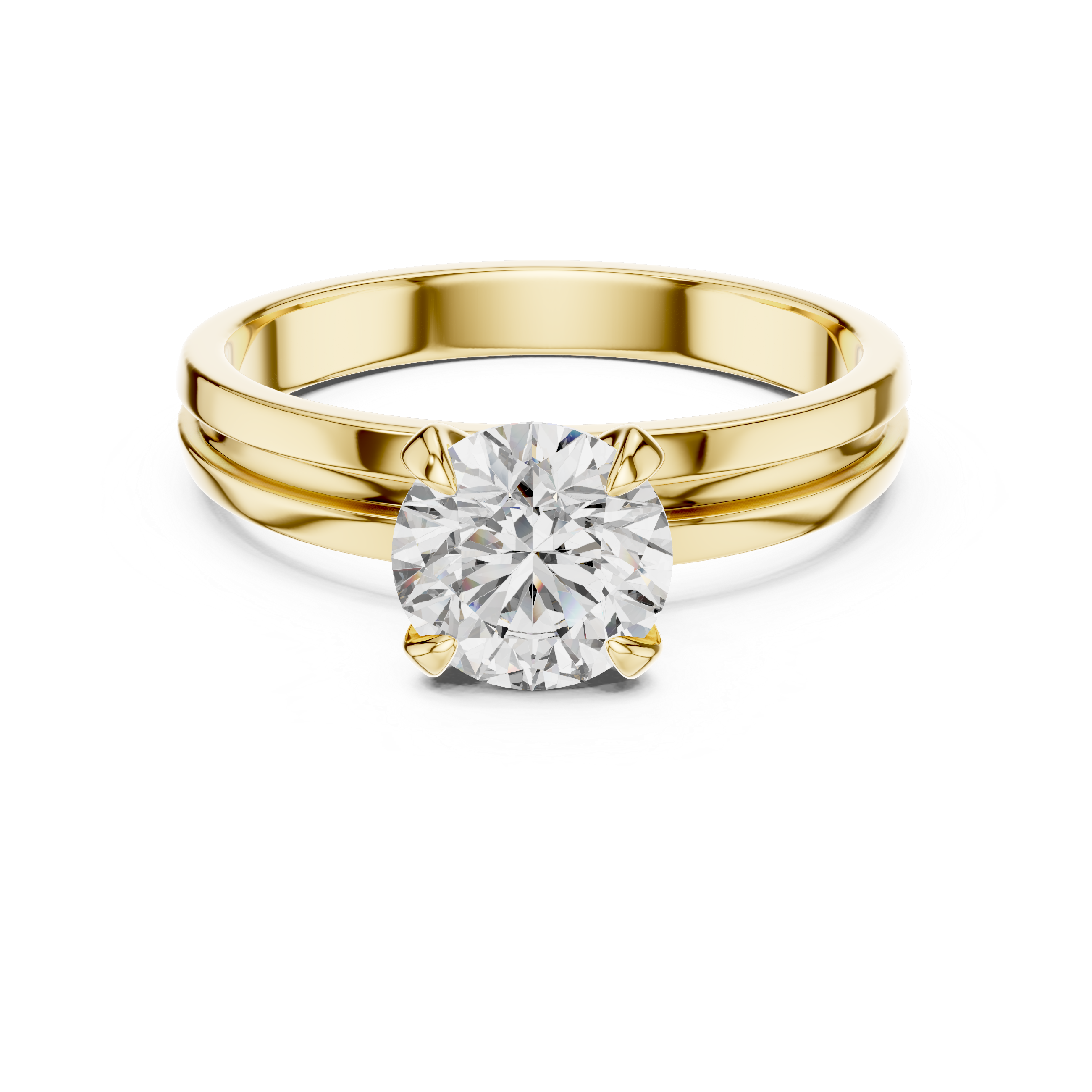 Dazzling Stone Array Lab Grown Diamond Ring