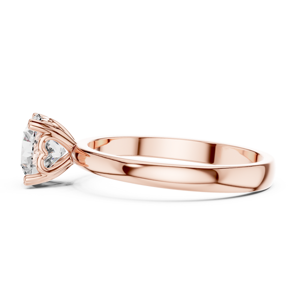 Purest Clarity Round Brilliant Lab Grown Diamond Ring