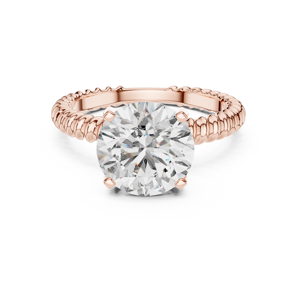 Imperial Asscher Cut Luxury Lab Grown Diamond Ring