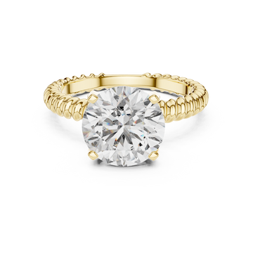 Imperial Asscher Cut Luxury Lab Grown Diamond Ring