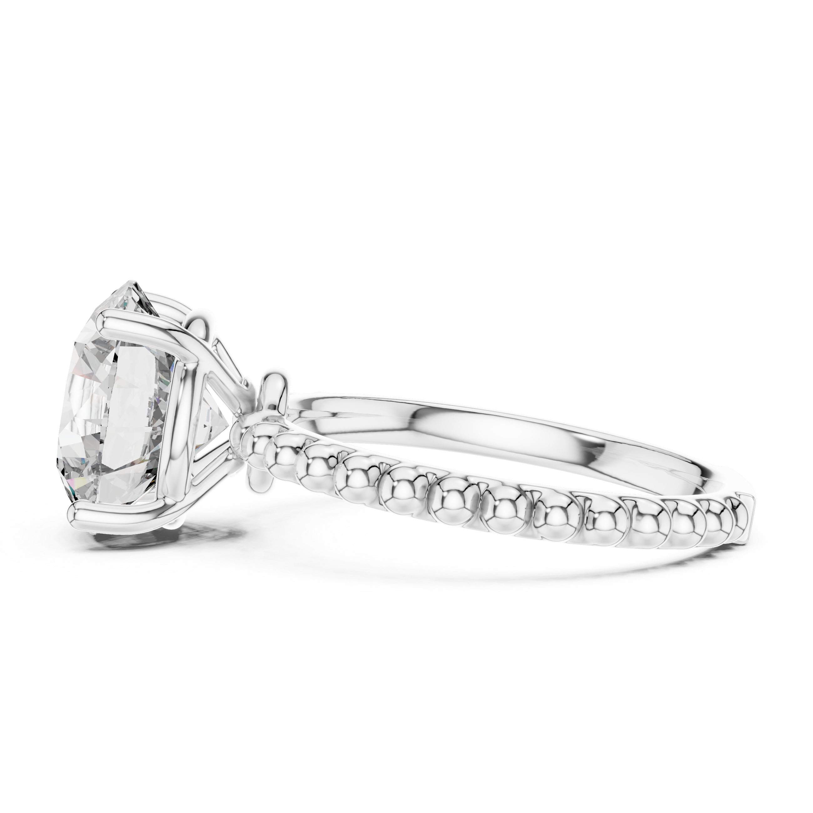 Signature Artisan Cluster Style Lab Grown Diamond Ring