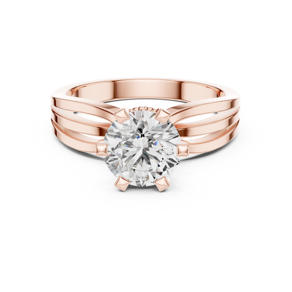 Stunning Strip Past Lab Grown Diamond Ring