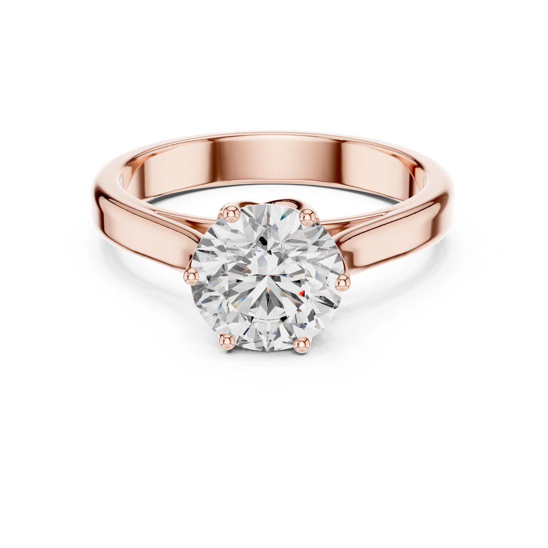 Exquisite Sparkling Lab Grown Diamond Ring
