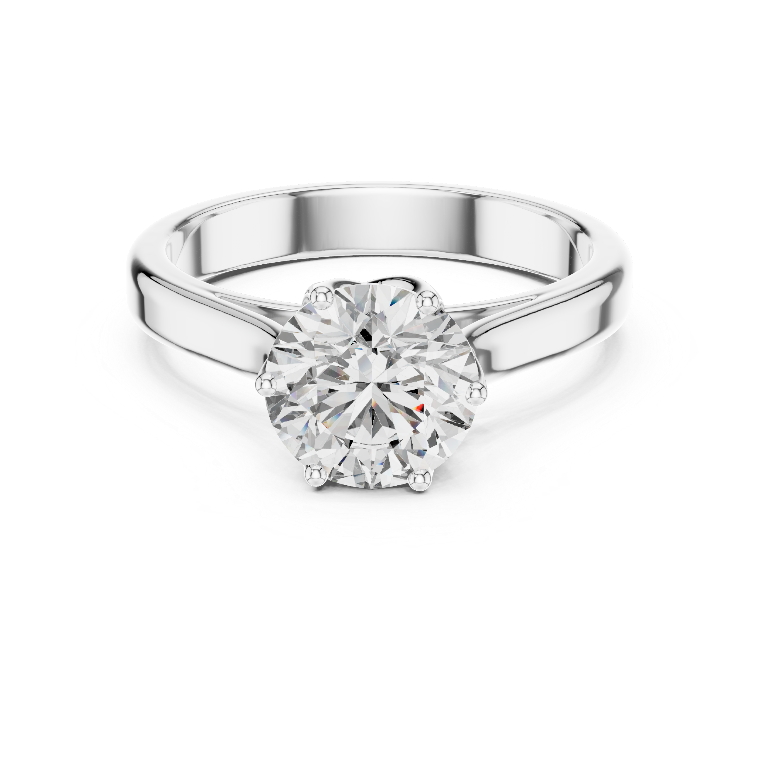 Exquisite Sparkling Lab Grown Diamond Ring