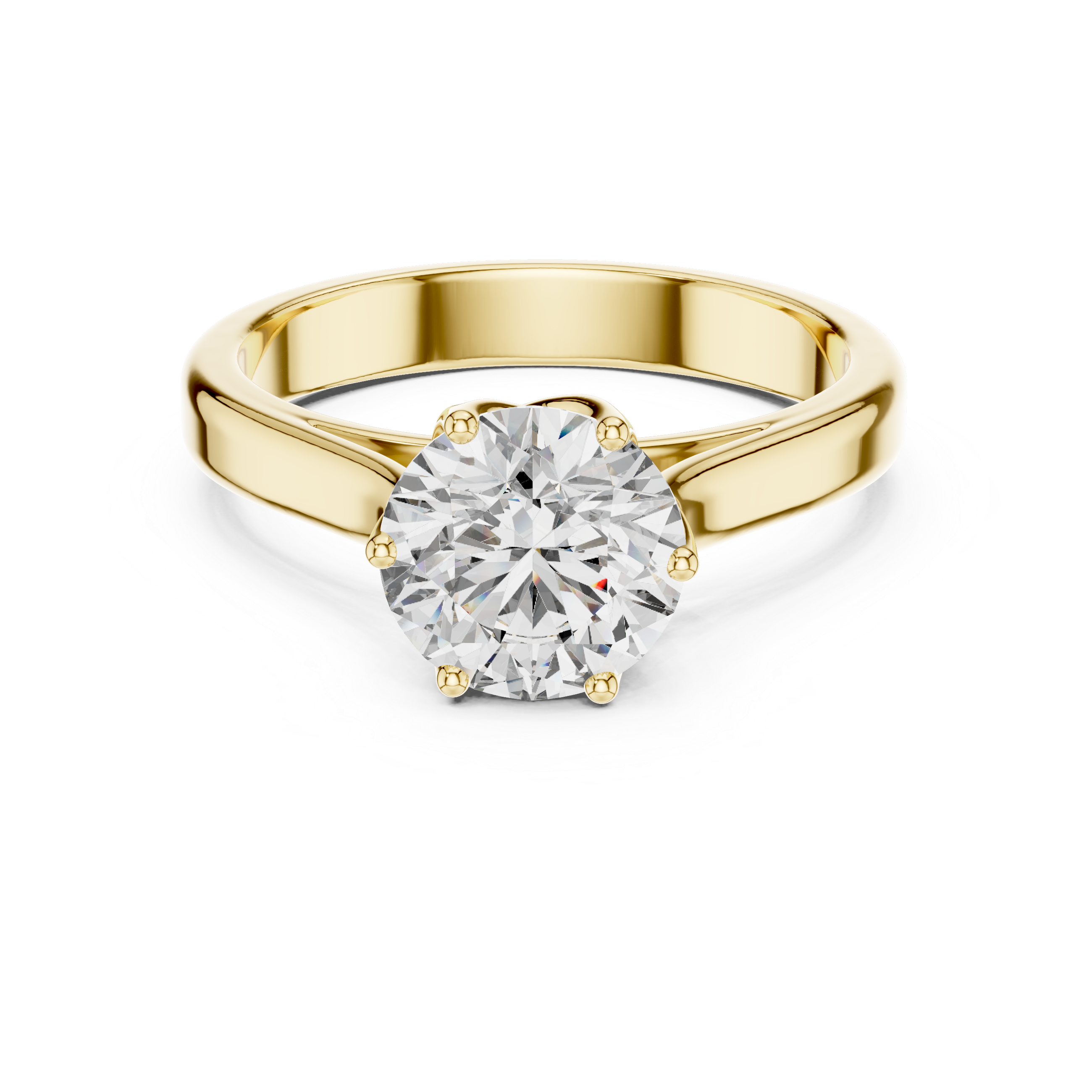 Exquisite Sparkling Lab Grown Diamond Ring
