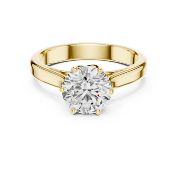 Exquisite Sparkling Lab Grown Diamond Ring