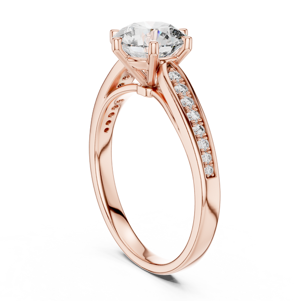 Majestic Marquise Shape Vintage Lab Grown Diamond Ring