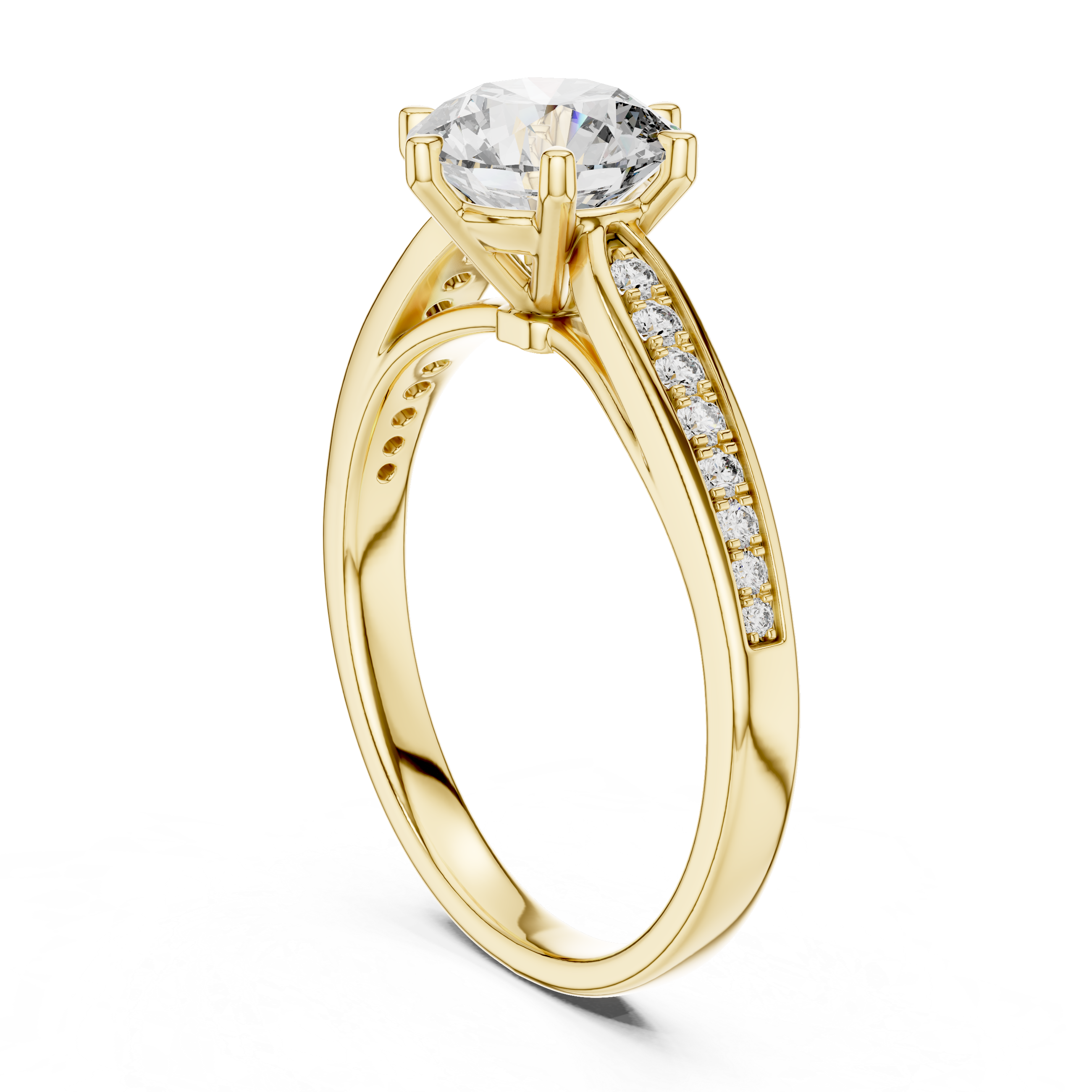 Majestic Marquise Shape Vintage Lab Grown Diamond Ring