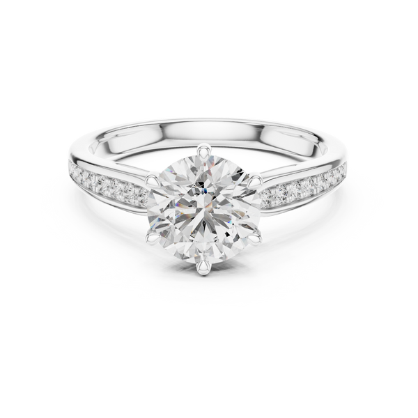 Majestic Marquise Shape Vintage Lab Grown Diamond Ring