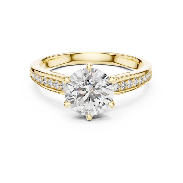 Majestic Marquise Shape Vintage Lab Grown Diamond Ring