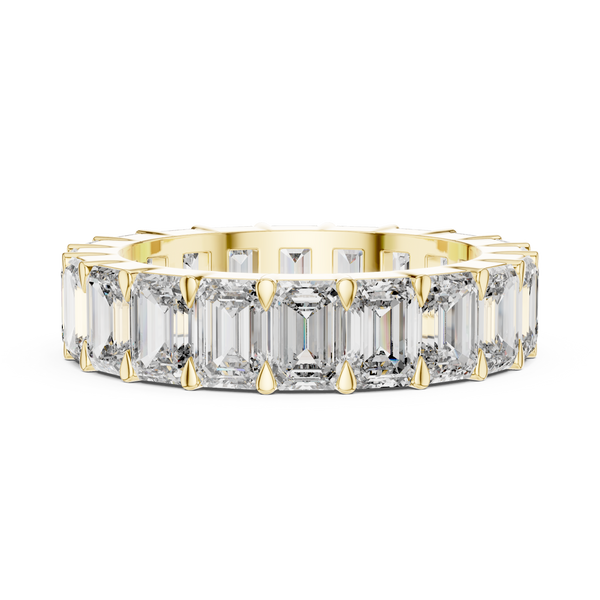 Glistening Eternity Band Lab Grown Diamond Ring