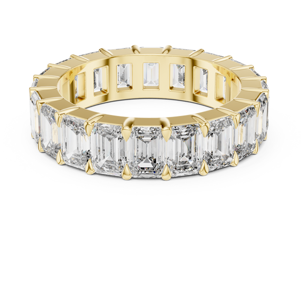 Glistening Eternity Band Lab Grown Diamond Ring