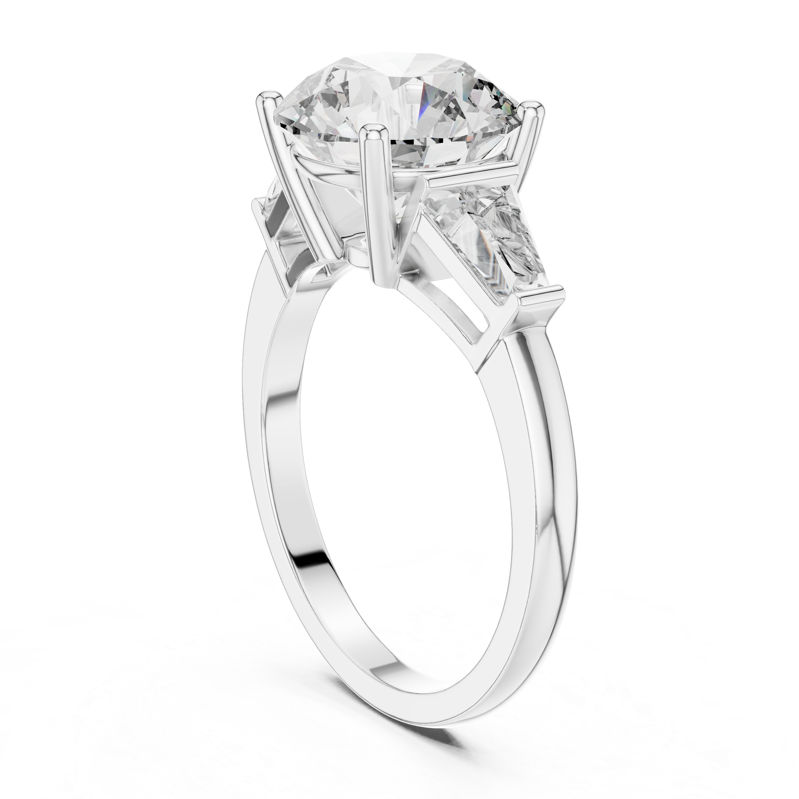 Sparkling Halo Micro Pave Lab Grown Diamond Ring