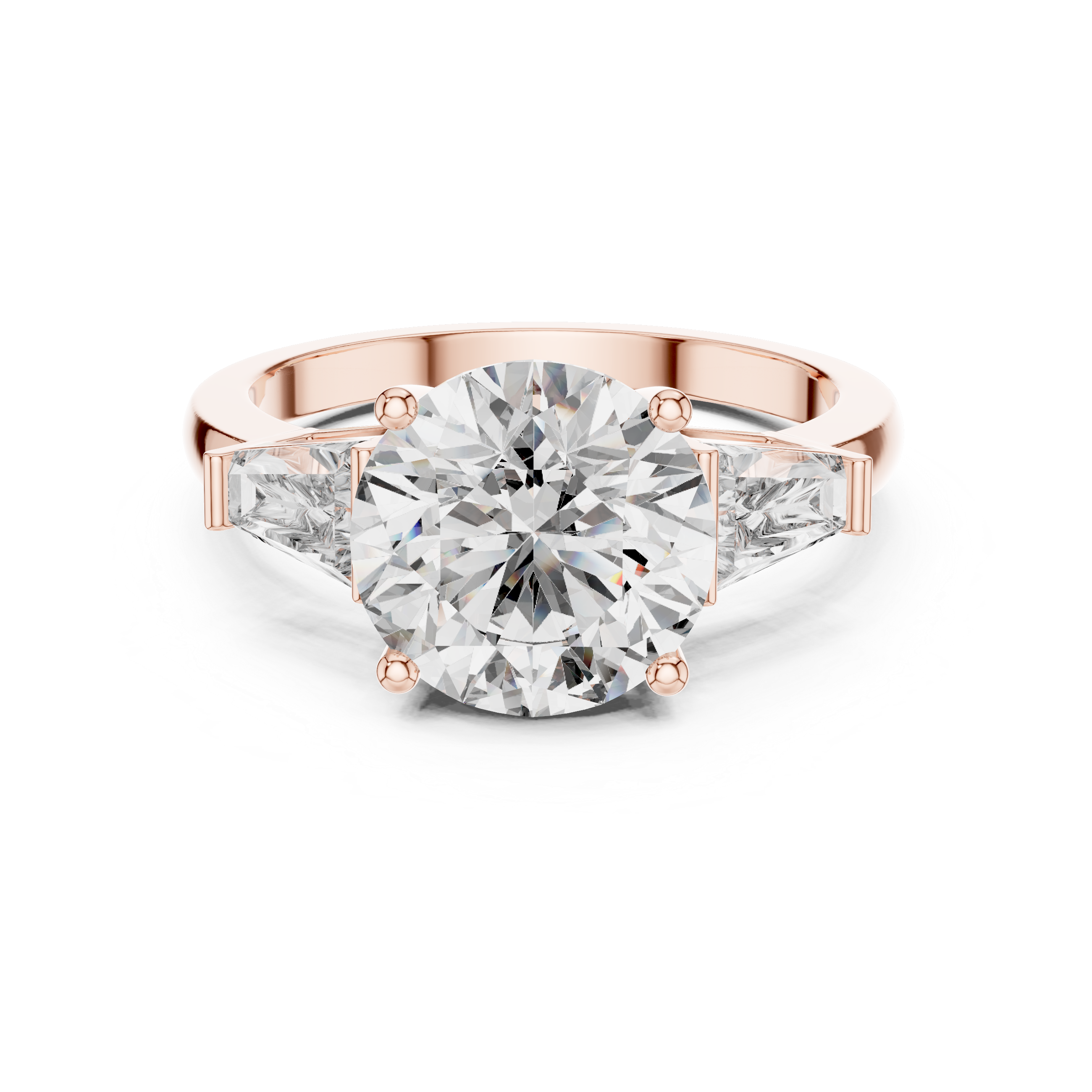 Sparkling Halo Micro Pave Lab Grown Diamond Ring